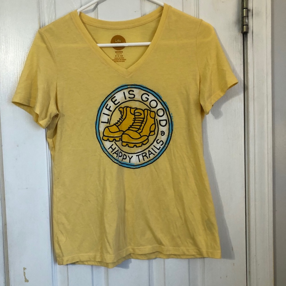 Life is Good V-neck